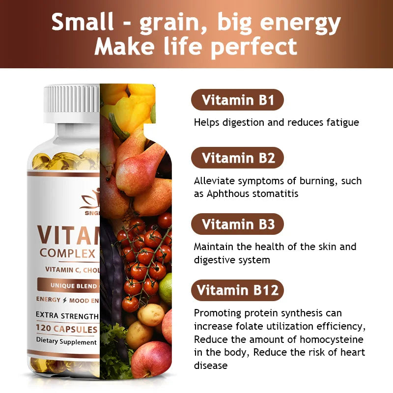 B-Complex Vitamin Supplements My Store 3