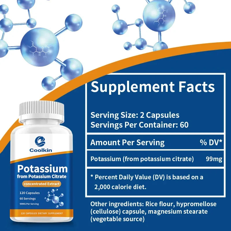 Natural Potassium Citrate AgeWellAu