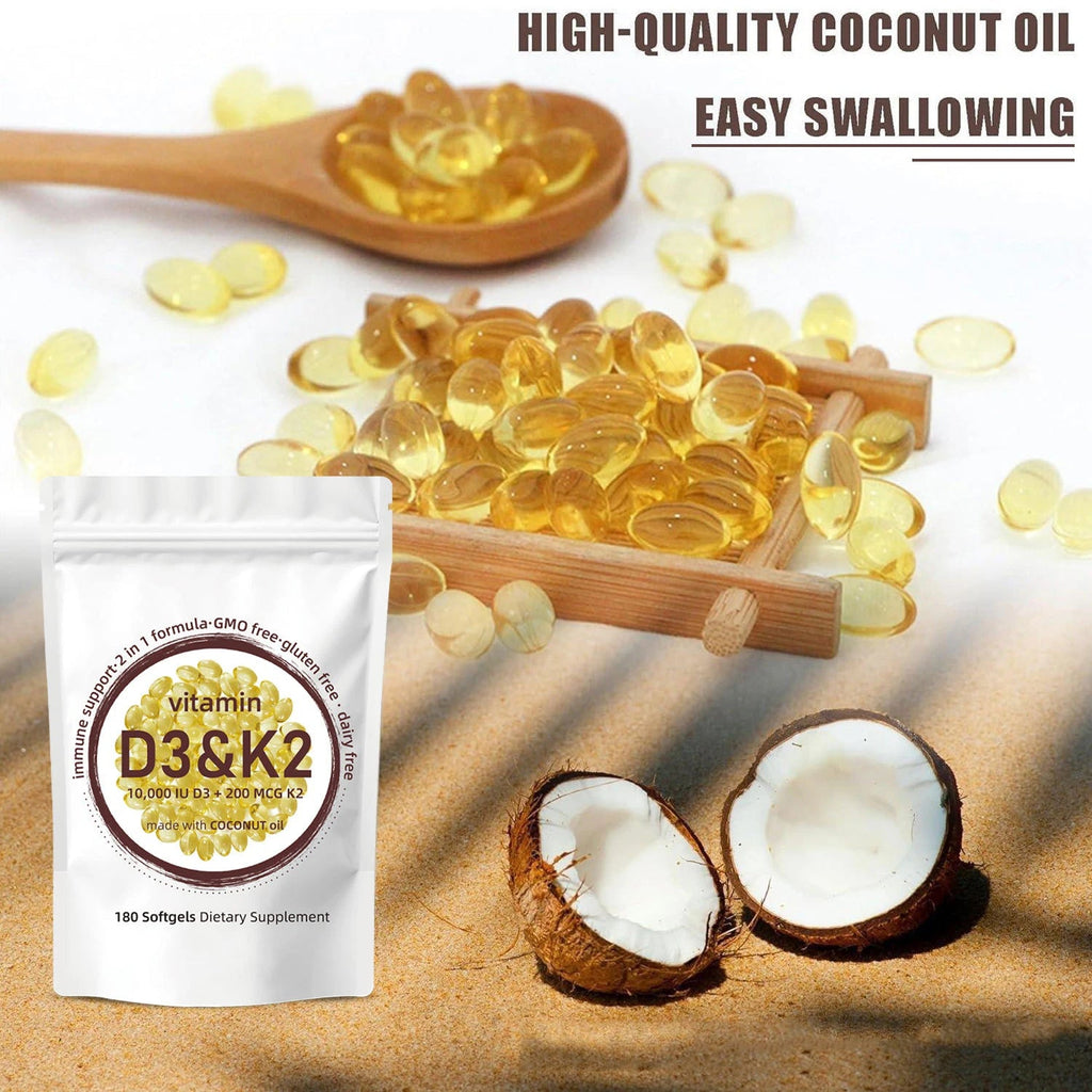 Vitamin D3 K2 Softgels AgeWellAu
