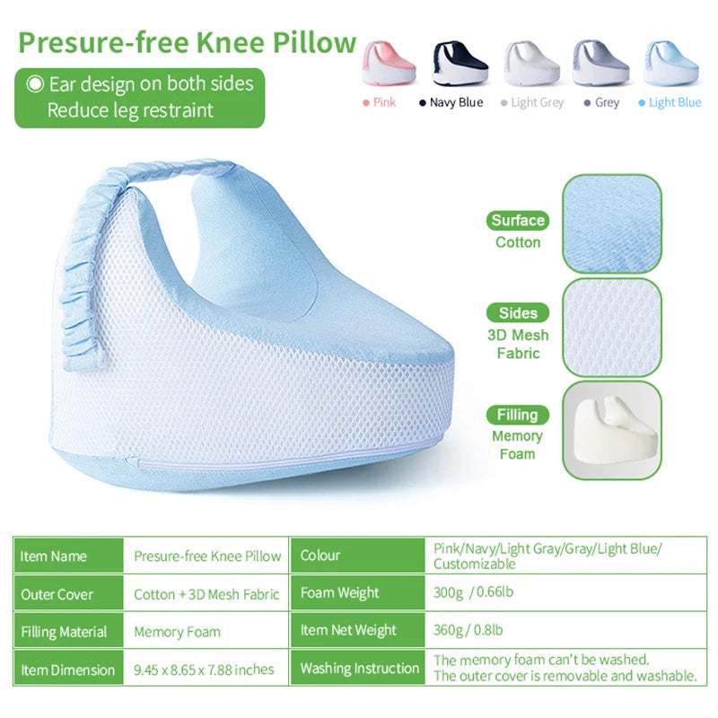 knee Memory Foam Leg Pillow AgeWellAu