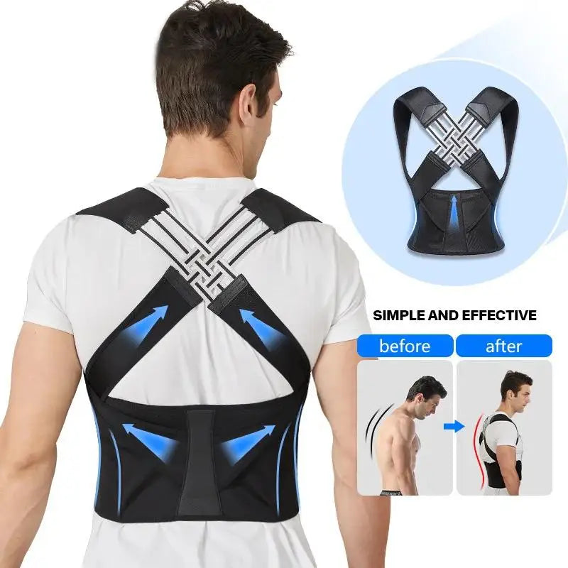 Adjustable Posture Corrector Back Support Belt My Store 3