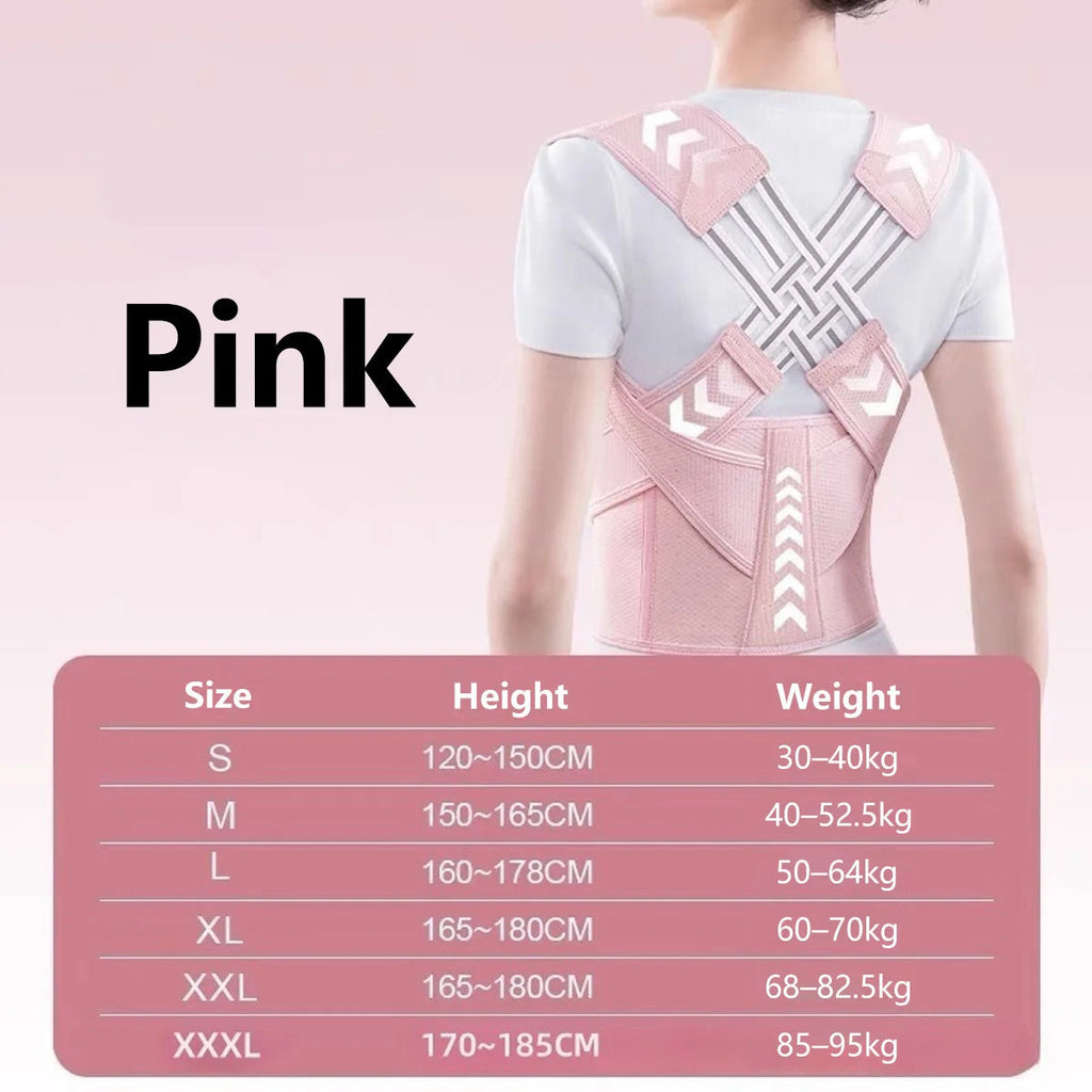 Adjustable Posture Corrector Back Support Belt My Store 3