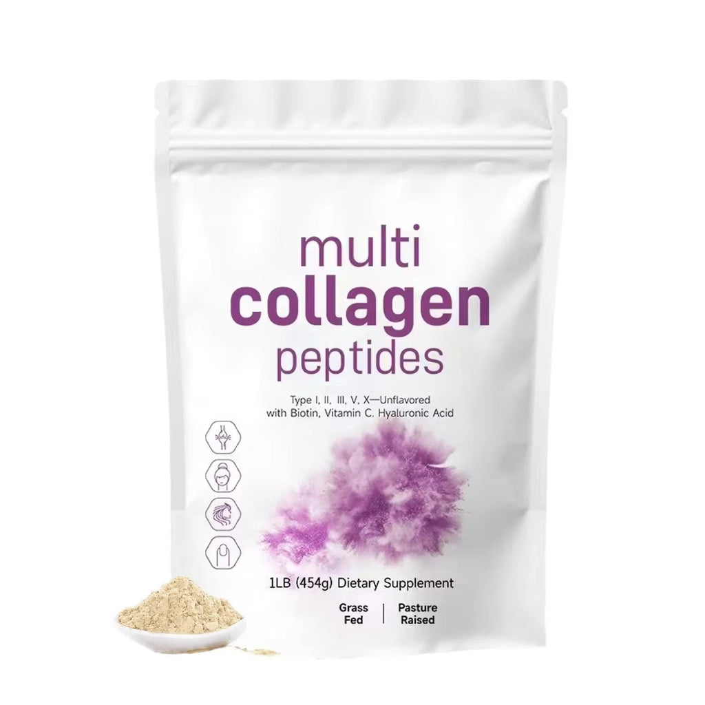 454G Multi Collagen Peptides Powder AgeWellAu
