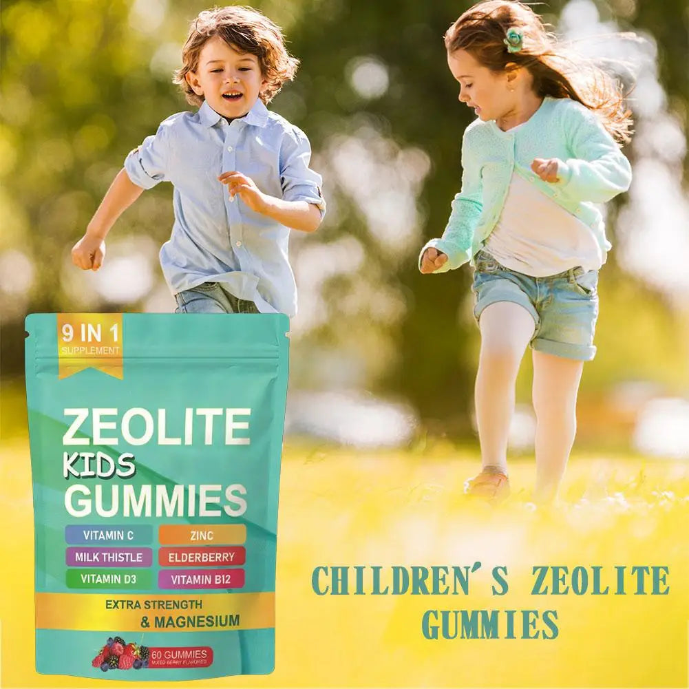 Children's Zeolite Detox Gummy Fruit-flavored AgeWellAu