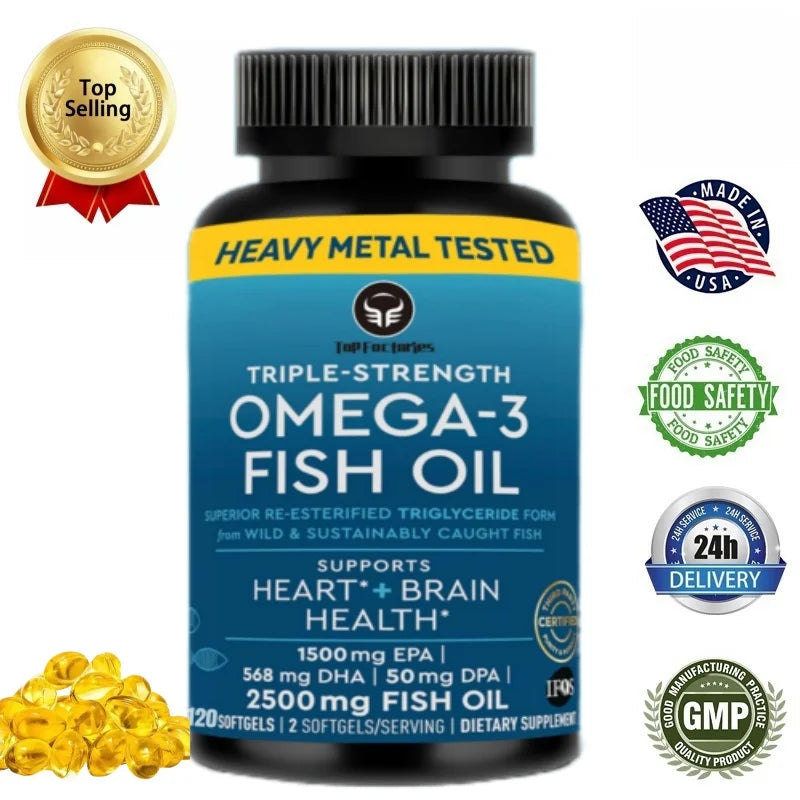 Triple Strength Omega 3 Fish Oil 3600 mg My Store 3