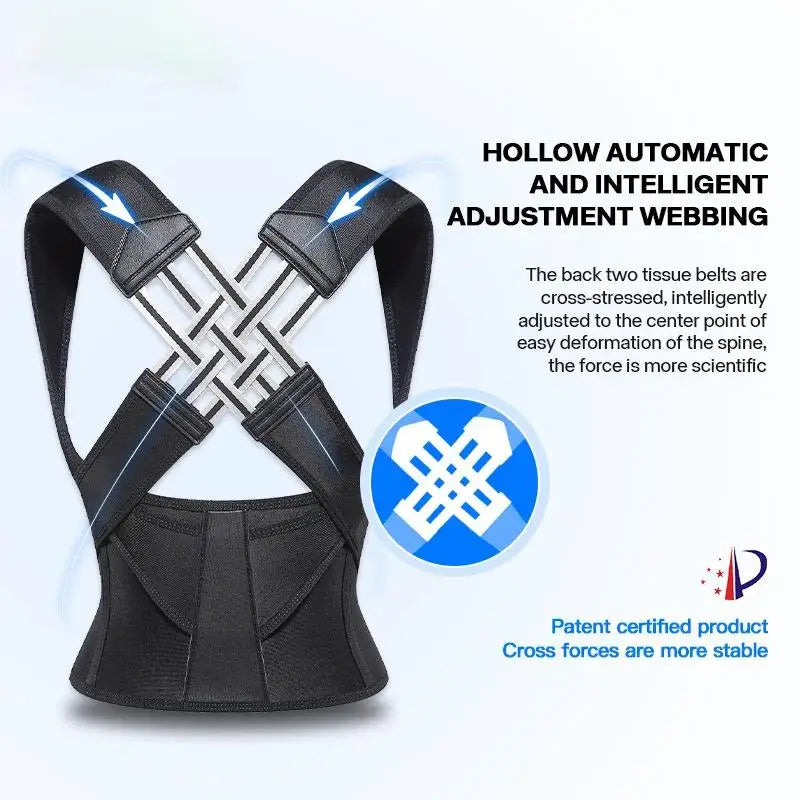 Adjustable Posture Corrector Back Support Belt My Store 3