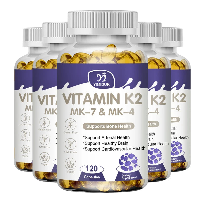 Vitamin K2 Capsules With MK-4 & MK-7 My Store 3