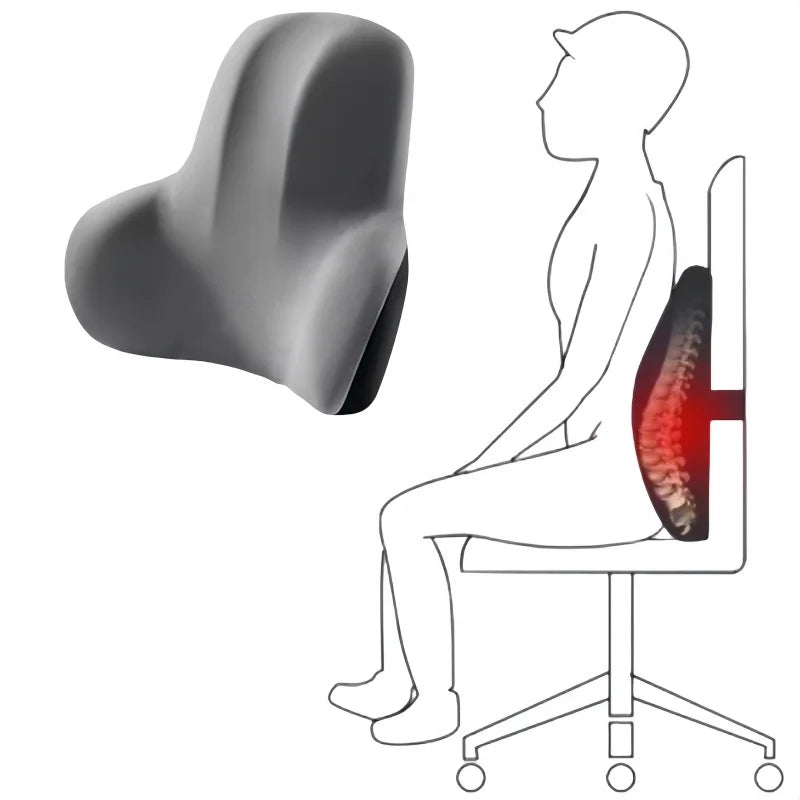 Memory Foam Back chair Cushion AgeWellAu