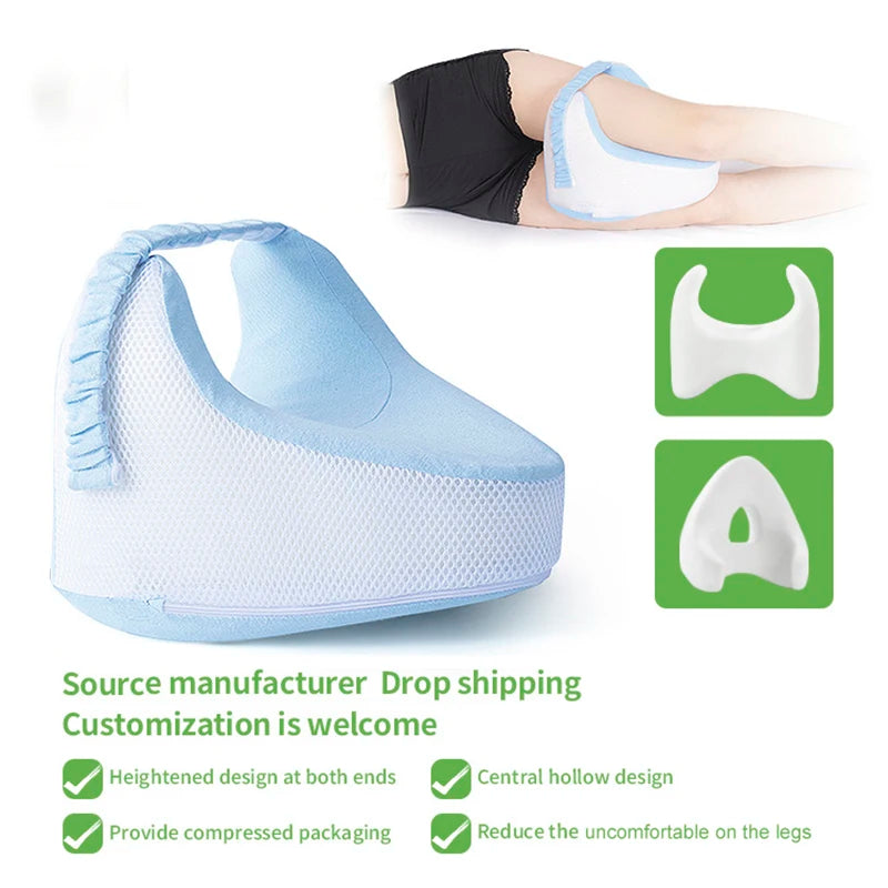 knee Memory Foam Leg Pillow AgeWellAu