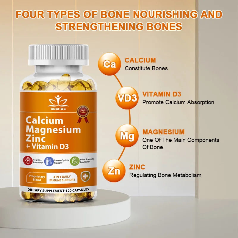 Calcium Magnesium Zinc D3 Supplement My Store 3