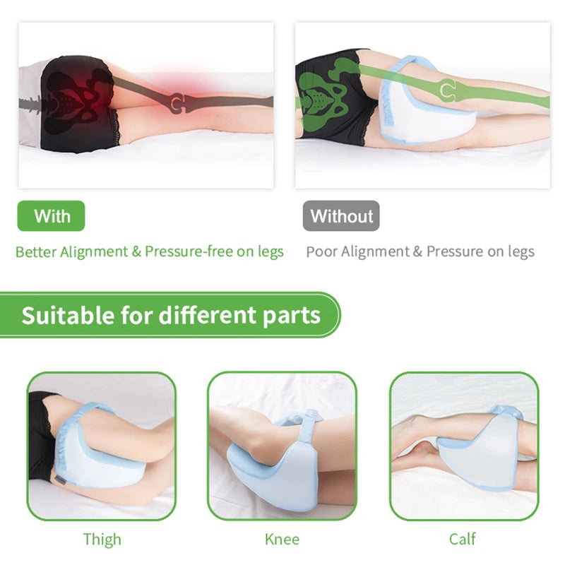 knee Memory Foam Leg Pillow AgeWellAu