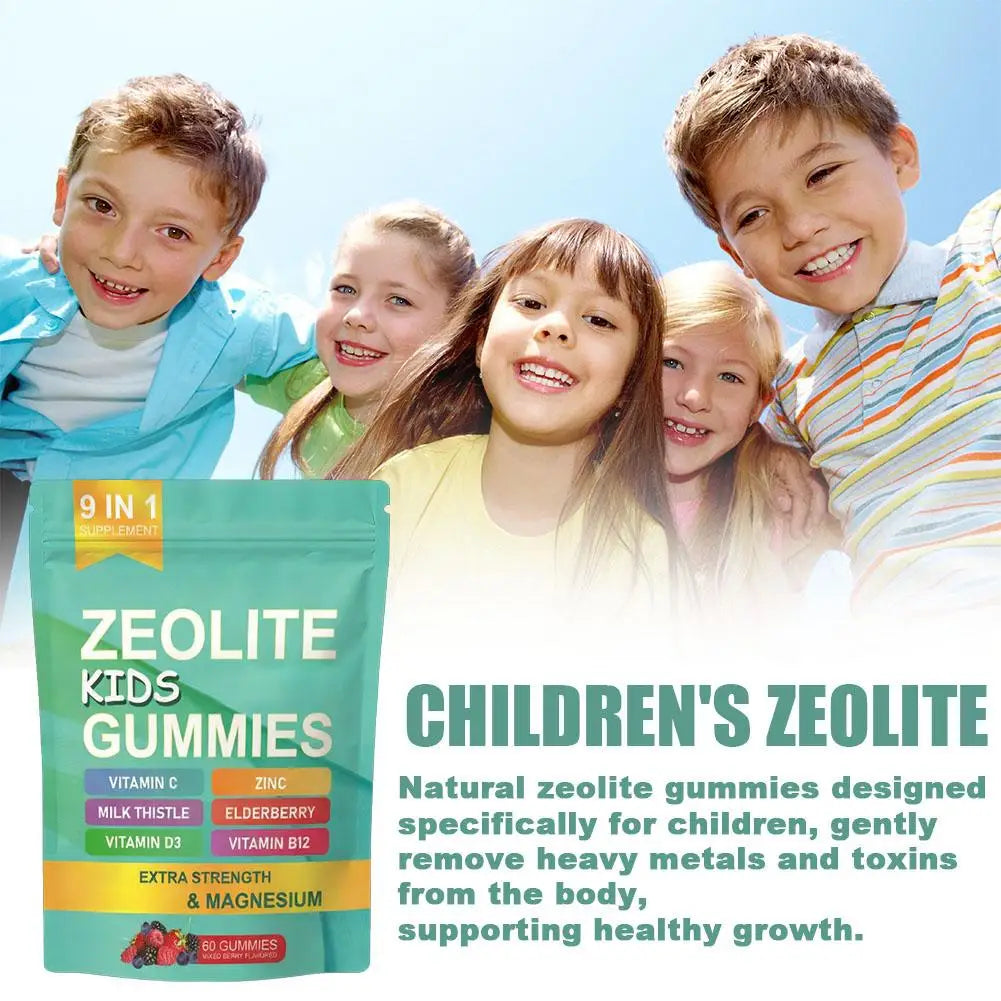 Children's Zeolite Detox Gummy Fruit-flavored AgeWellAu
