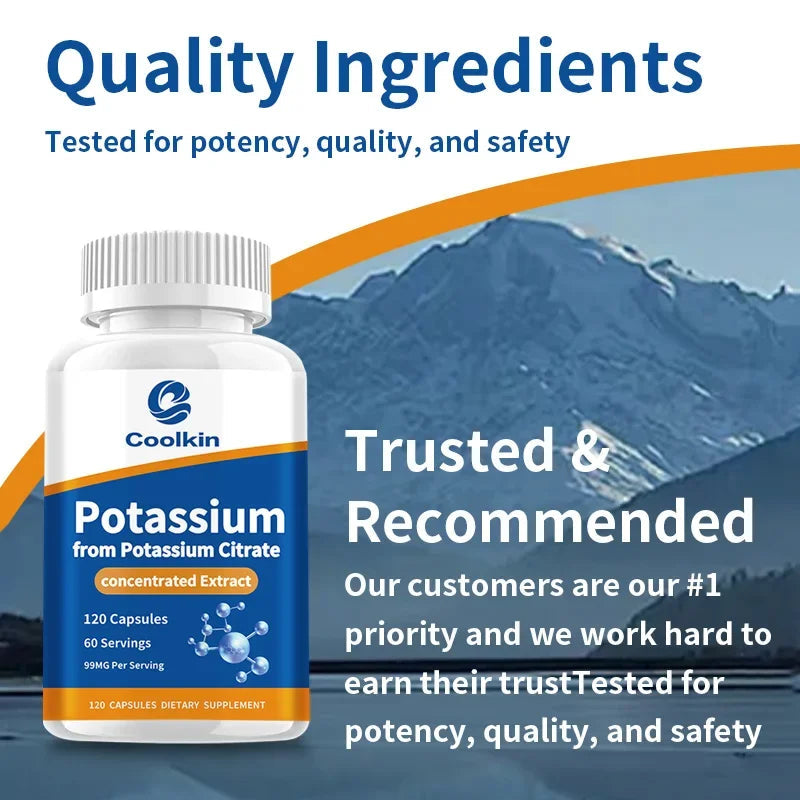 Natural Potassium Citrate AgeWellAu