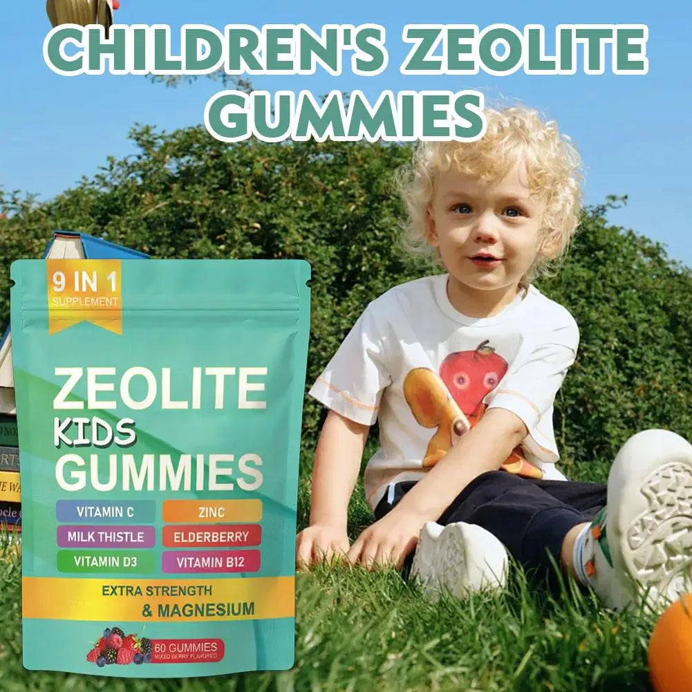 Children's Zeolite Detox Gummy Fruit-flavored AgeWellAu